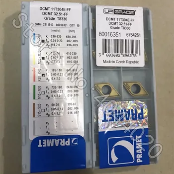 

DCMT11T304E-FF T8330 10Pcs New Original CNC Tool Blade Carbide Blade
