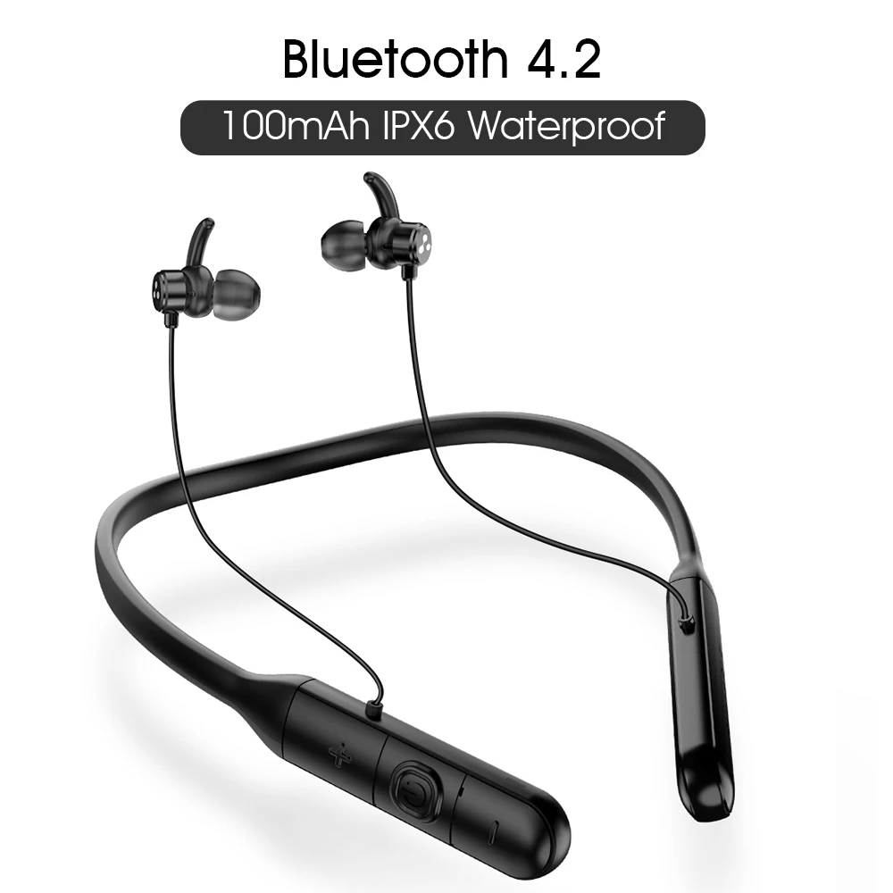 Слог Q3 Bluetooth стерео наушники 6 часов наушников Регулятор громкости для Android IOS ушные крючки слог Q3 наушники гарнитура