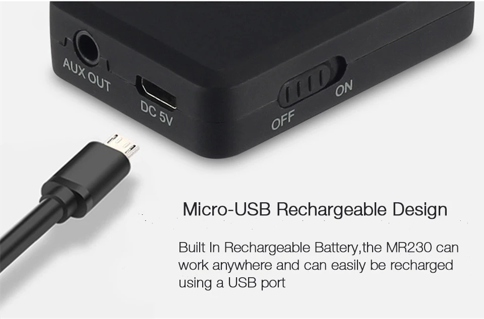 August MR230B_B USB Bluetooth Receiver