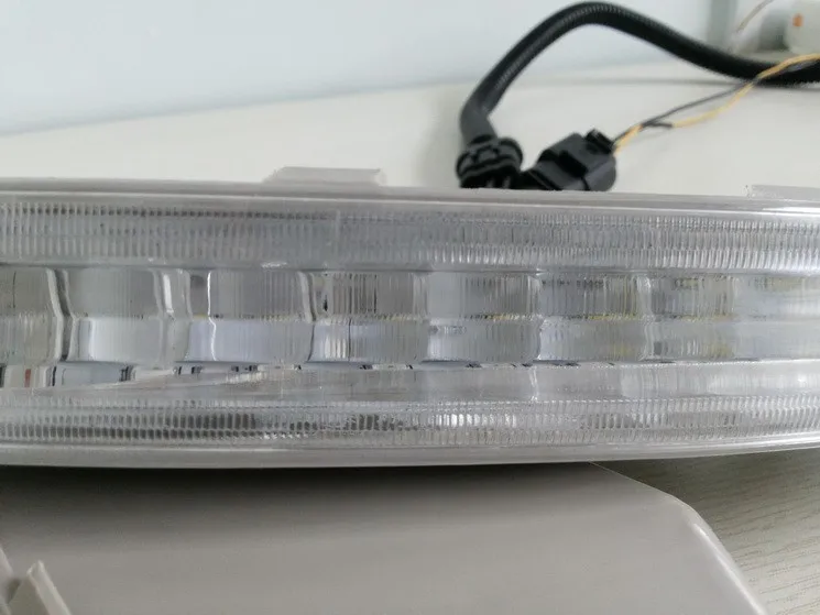 EOsuns для VW Passat B6 R36 3C led drl Дневной ходовой светильник с автоматическим тусклым/выключенным управлением+ светильник включения/выключения супер яркий