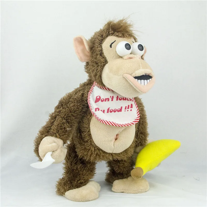 crying banana plush