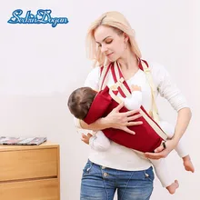 SeckinDogan Детские переноски Новорожденный Хлопок кенгуру сумка противоскользящая детская переноска талии эргономичные детские переноски рюкзаки