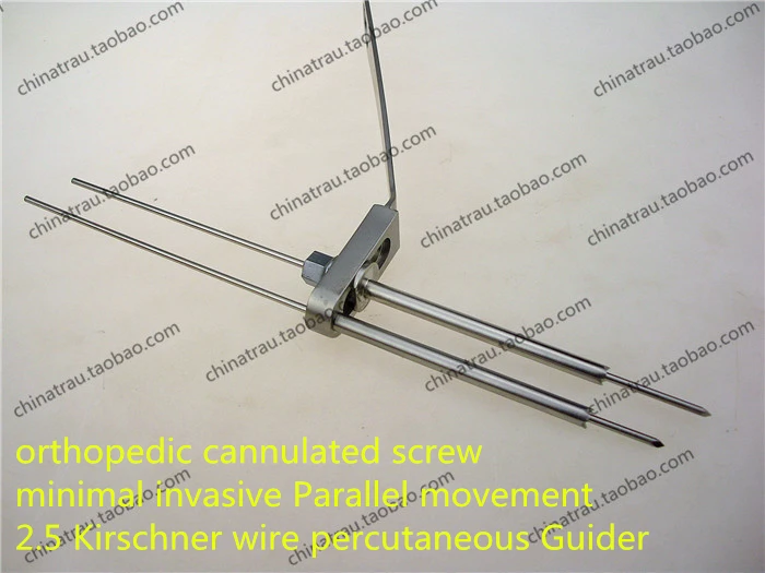 

medical orthopedic instrument 6.5 7.3 cannulated screw minimal invasive Parallel movement 2.5 Kirschner wire percutaneous Guider