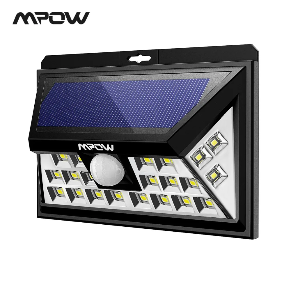

Mpow CD012 24 LED Solar Lights Motion Sensor Outdoor Lamp 120 Degree Wide Angle Sensor Waterproof For Pathway Patio Deck Garden