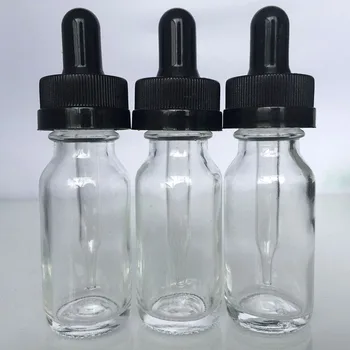

Wholesale 768PCS/LOT 10ml Essential Oil Bottle Clear e Liquid Glass Dropper Bottles with childproof Cap 10ml Glass Bottle