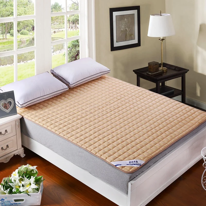 

TUTUBIRD-washable quilting Mattress Pad bed mat sanding fitted sheets linens with elastic Protective Polyester filler promotion