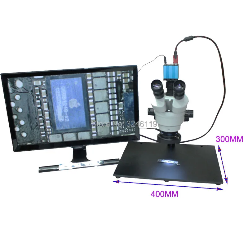 Continuous Zoom Binocular Visual 3.5X 90X Trinocular Big