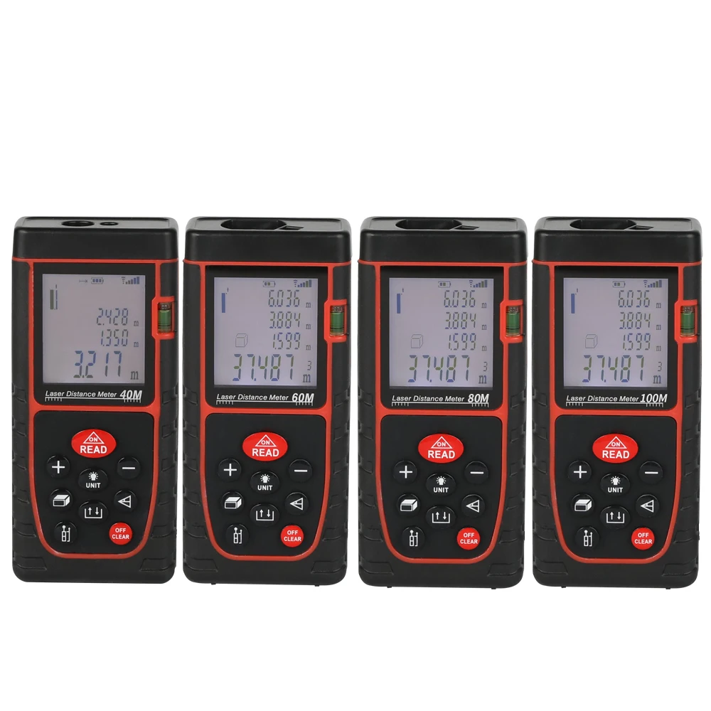 2018 fast accurate red handheld laser range finder portable laser