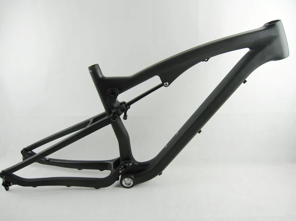 Cheap IPLAY full suspension carbon all mountain bike frame UD matte 650B mtb frame carbon 27.5er bike frame 20" Bicicleta Frame 0