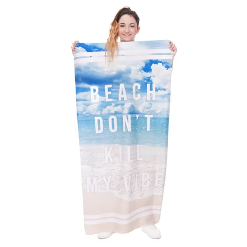 Summer Beach Towel High Quality 100 Polyester 3D Digital Printing