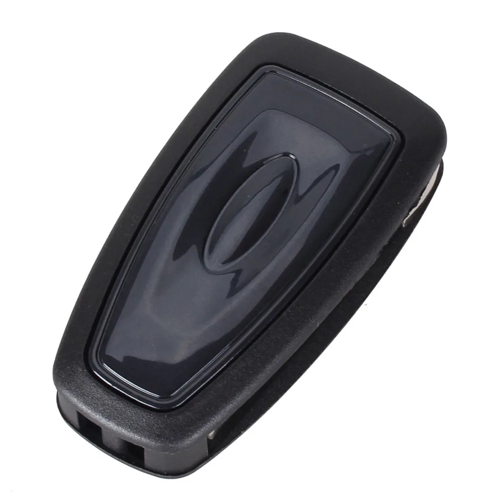 KEYYOU 3 кнопки откидной складной пульт дистанционного ключа оболочки для Ford Focus Fiesta 2013 Fob чехол с HU101 лезвие
