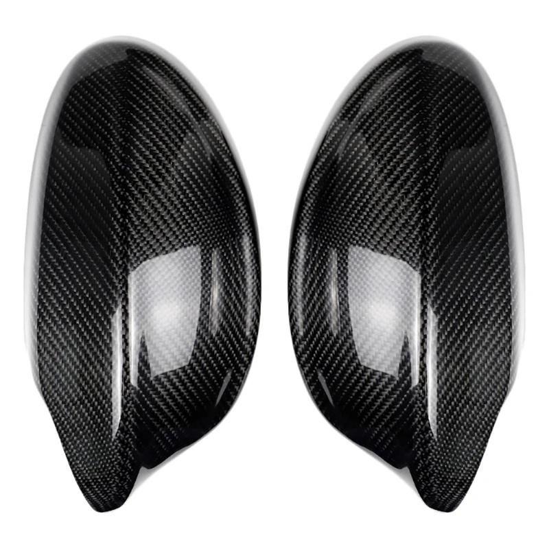 

Real Carbon Fiber Rear View Side Mirror Cover Caps Shell Rearview Shell For Bmw E90 E91 05-08 Replacement Part