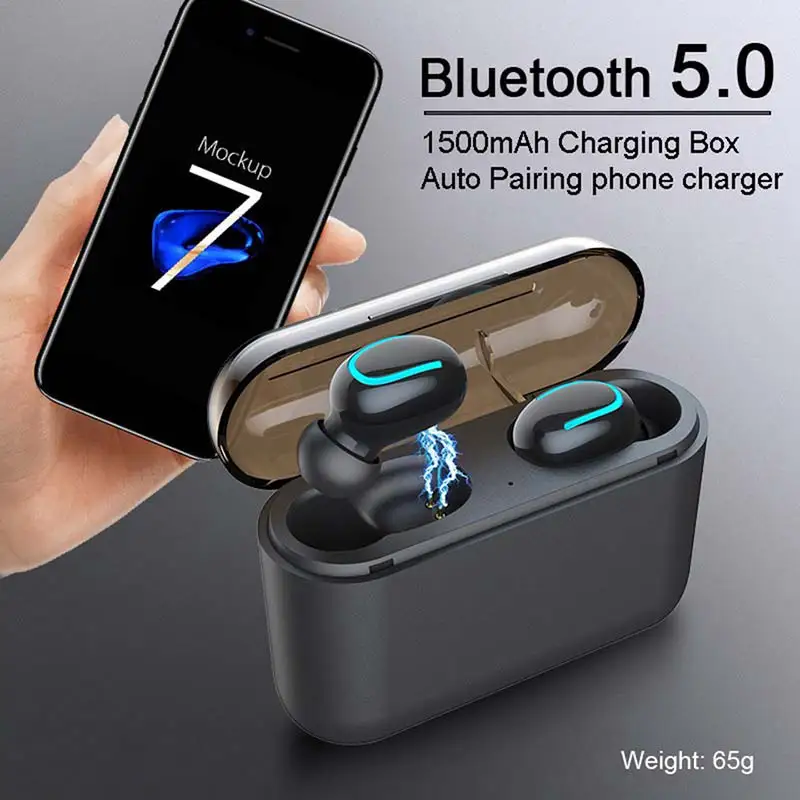 Q32 наушники-вкладыши TWS с Беспроводной наушники Bluetooth 5 0 беспроводные стерео