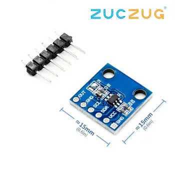 

MCP4725 I2C DAC Breakout Board module 12-Bit DAC w/I2C Interface GOOD