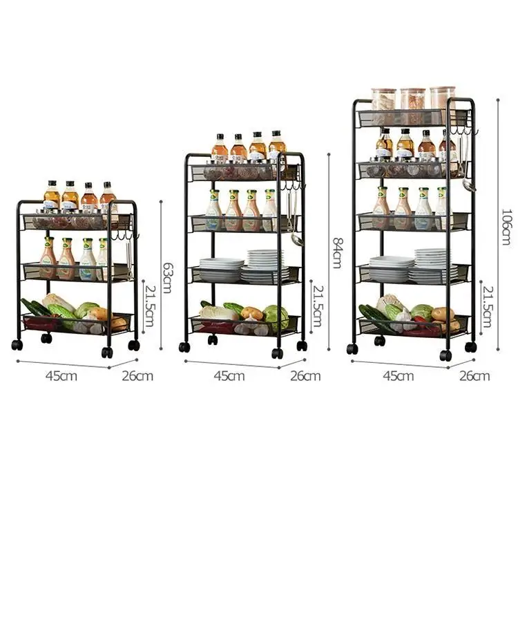 Spice Scaffale Raf Cuisine Etagere De Rangement Sponge Holder Rack Organizer Kitchen Storage With Wheels Prateleira Shelf