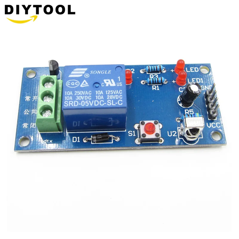 

1PCS 5V 1 Channel Infrared Remote Control Relay Module Learning IR Switch