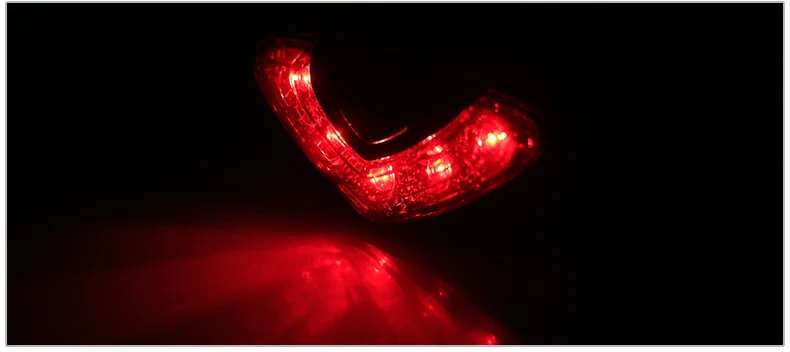 Flash Deal CoolChange Bicycle Rear Tail light Red LED Flash Lights Cycling Night Safety Warning Lamp Bike Outdoor tail light Accessories 18