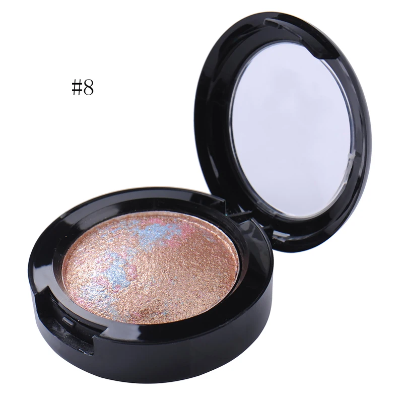 

12 Colors Single Baked Naked Eye Shadow Palette Shimmer Metallic Baked Eyeshadow Eyes Makeup Products
