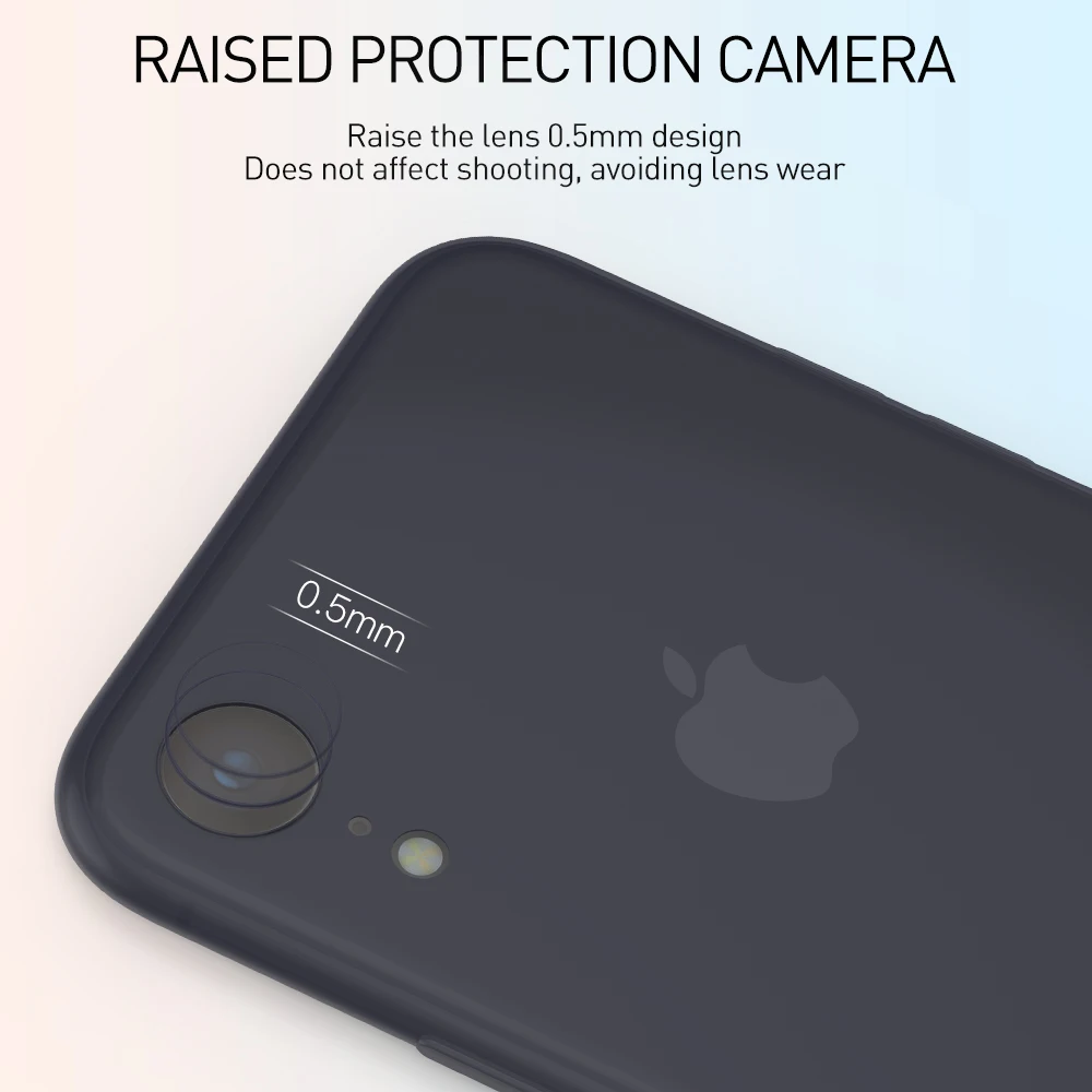 KEYSION чехол для телефона iPhone XS Max XR ультратонкий 0 45 мм Micro матовый мягкий ТПУ
