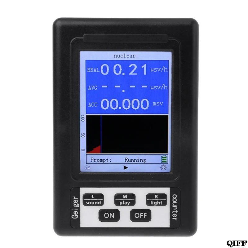 

Upgrade Geiger Counter Nuclear Radiation Detector Personal Dosimeter Marble Tester X-ray Beta Gamma Ray Display MAY28