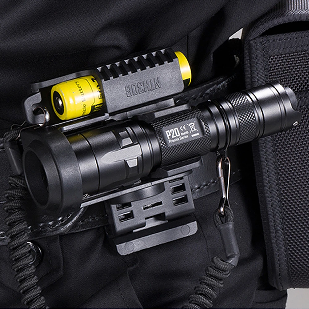 NITECORE P20 P20UV тактический светодиодный фонарь Водонепроницаемый для кемпинга и охоты портативный с NTL10+ NTH30B+ 2300mah батарея посылка