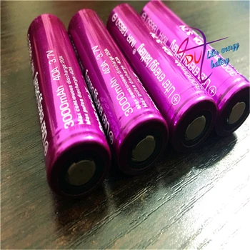 

2PCS Electronic Cigarettes Rechargable 18650 Battery Liter energy battery 3000Mah 40A Battery AA For E-Cigarettes BOX MOD VAPE