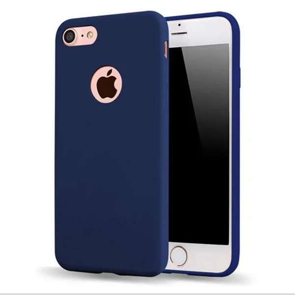 Kopen Nieuwe Ultra Dunne Case Voor iPhone 7 Transparant Snoep Kleuren Soft TPU Silicon telefoon Gevallen Voor iPhone 6 6 S 5 5 S SE 7 Plus Coque Capa