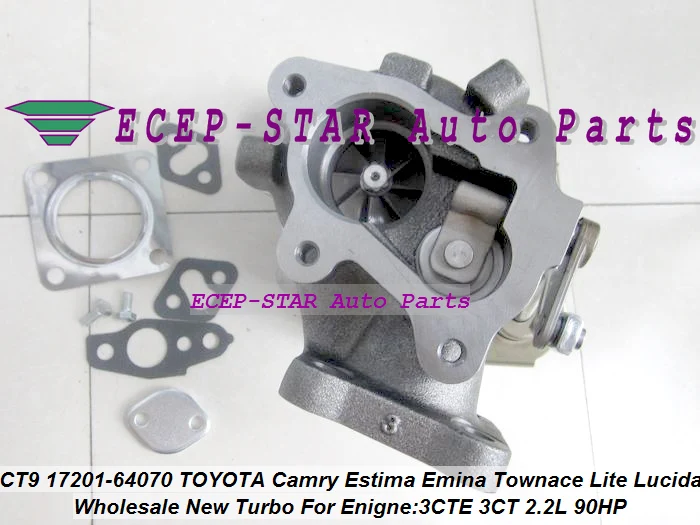 CT9 17201-64070 17201 64070 1720164070 Turbo турбонагнетатель для тoyota Camry Estima Lite Town Ace Vista 3CT 3C-T 3C 2.2L