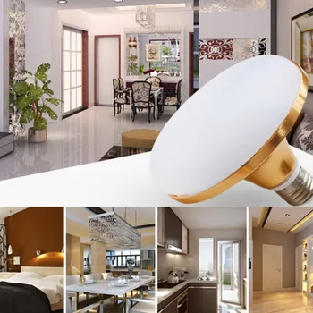 

Waterproof Dustproof Anti-mosquito Aluminum Home Indoor Energy-saving Light Lamp Ultra-thin Round Shaped High Efficiency