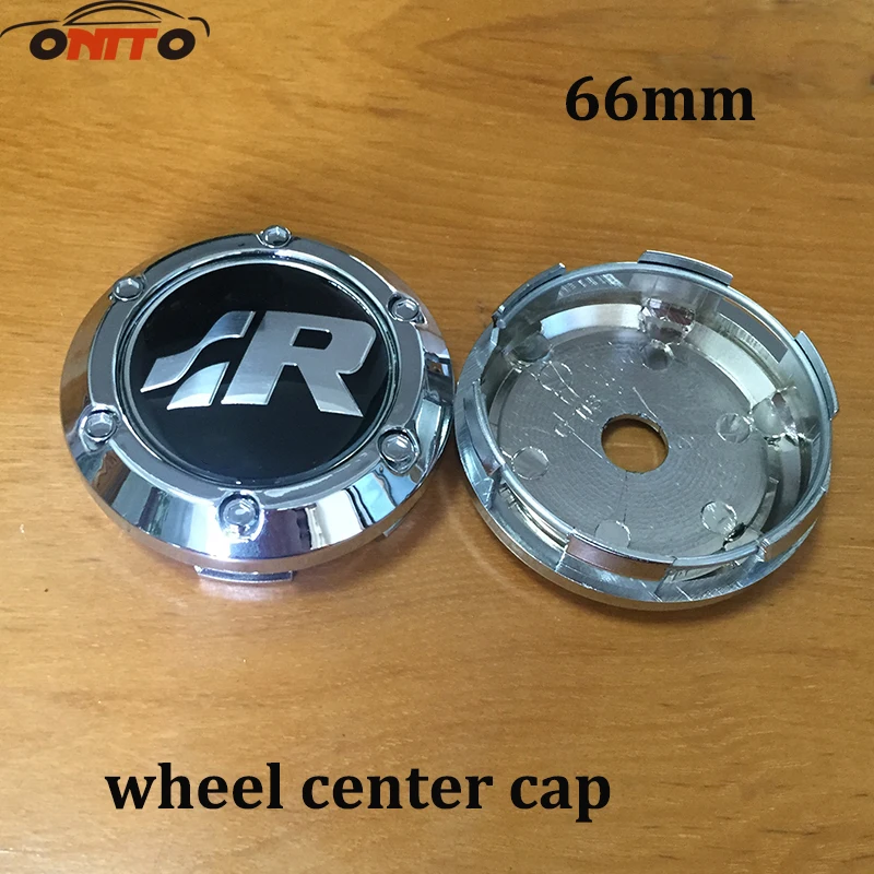 20X66mm Car Wheel Center Cap SR logo Car Wheel Center Hub Cap Emblem