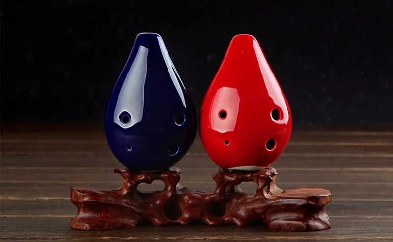 Милая форма 6 отверстий ocarina Instrumento ocarina флейта духовые Музыкальные инструменты Флейта Zelda 6 отверстий Керамическая Флейта для детского игрушки