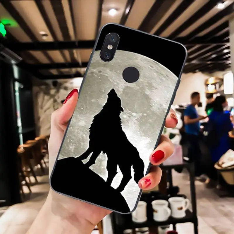 angry Animal wolf Face Pattern