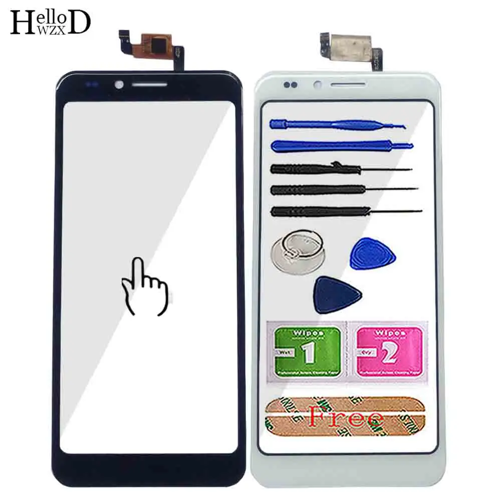 

Mobile Touch Screen For Vertex Impress Pear Touch Screen Digitizer Panel Lens Sensor Front Glass Repair Assembly Tool 3M Sticker