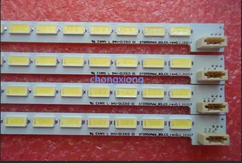 

New 10 pcs/lot 80LED 676mm LED strip for LJ64-03515A STS550A66_80LED_rev0.1_111117 LED55X5000DE LTA550HQ22 550HQ20 HQ16