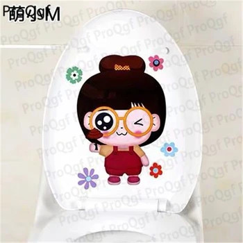 

5pcs a set toilet cartoon sticker
