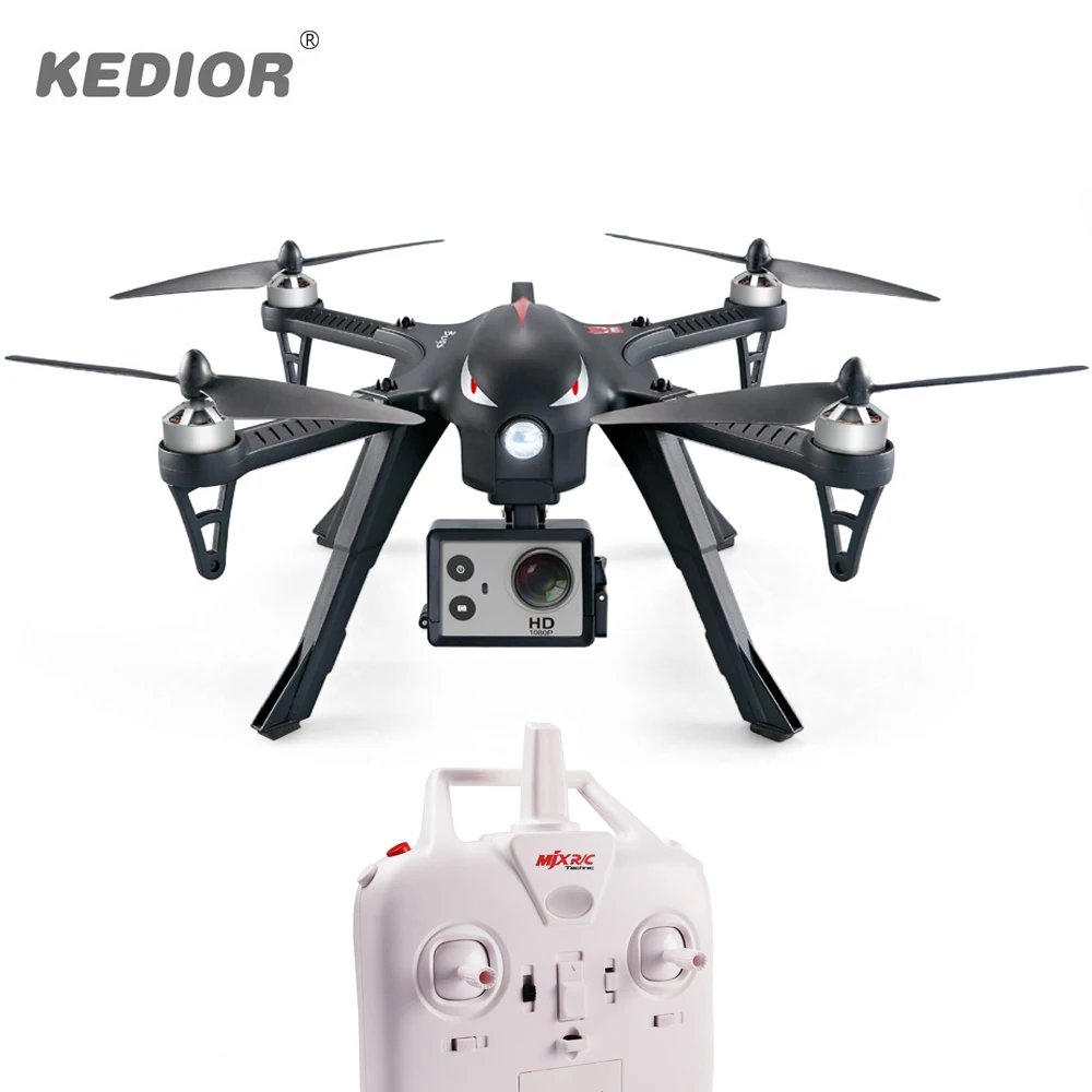New MJX B3 Bugs 3 Brushless RC Helicopter 80KM H Remote Control Professional Drone can Add