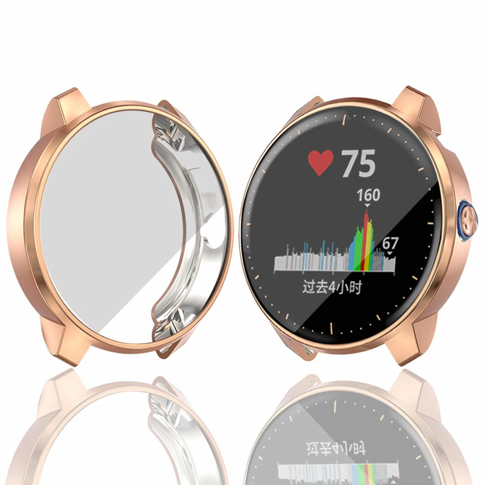 Чехол для Garmin Vivoactive 3 Music Smart Watch Защитная крышка для экрана ультра-тонкий устойчивый к царапинам корпус ремешок для часов аксессуары
