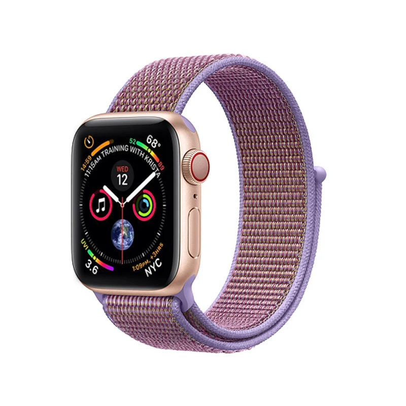 Sport Loop For Apple watch band 4 44mm 40mm correa strap 42mm 38mm Iwatch series 3 2 1 Watchband bracelet breathable wrist belt