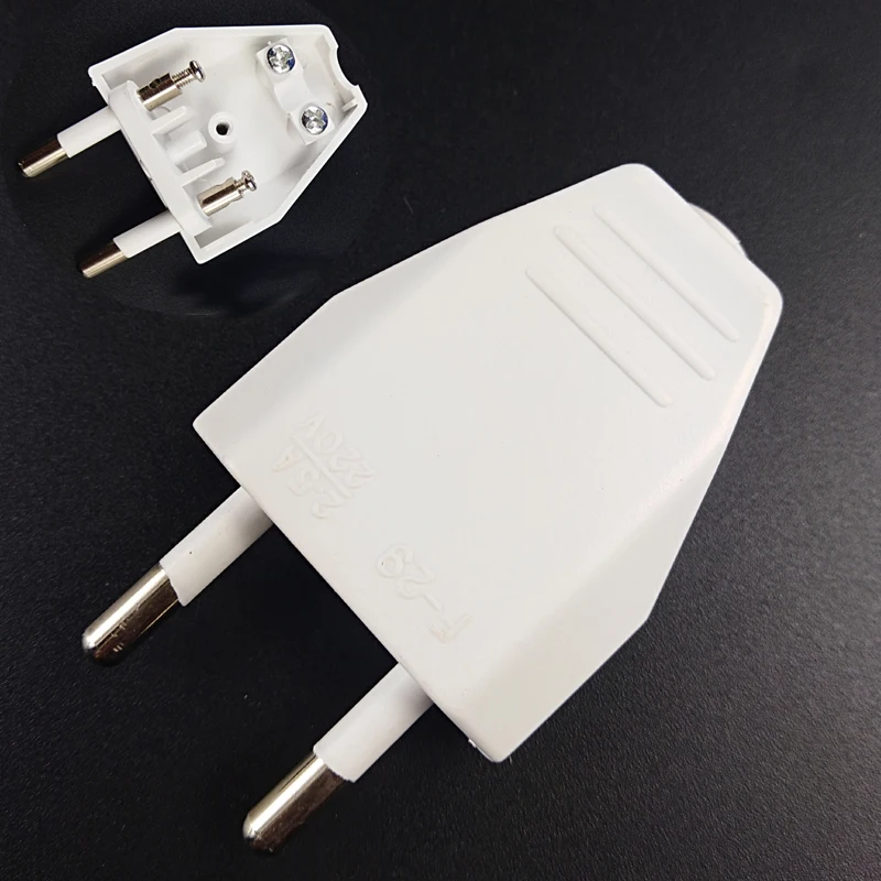 10pcs EU plug Electrical Detachable Removable wiring plug Swiss Italy