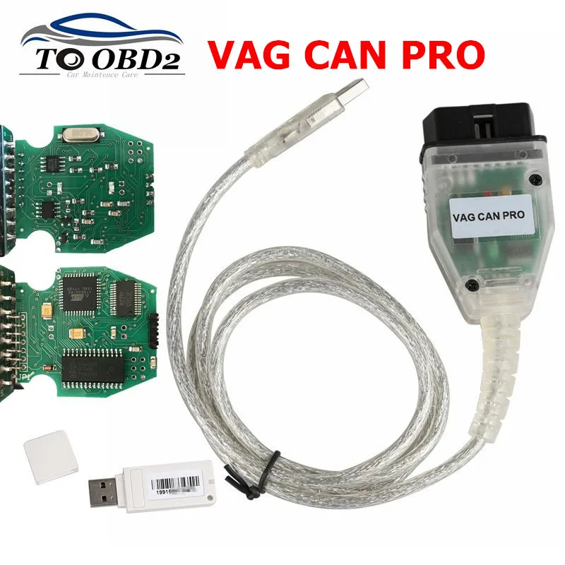 

VCP Scanner V5.5.1 VAG CAN PRO Diagnostic Tool FTDI FT232RL Chip OBD OBDII CAN BUS UDS K-Line Better VCP PRO V5.5.1