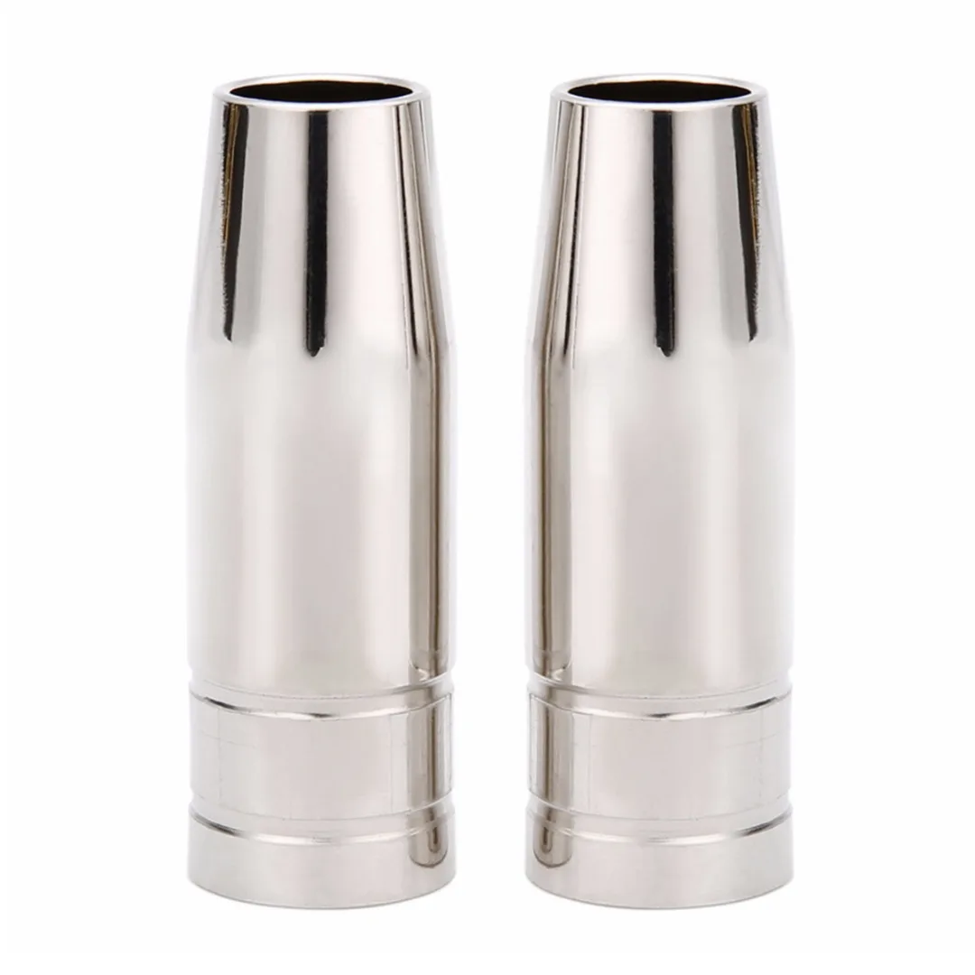 Ossieao 13Pcs MB15AK Mig Welding Shroud Nozzle Contact Tip Kit Torch 0.6MM/0.8MM/1.0MM