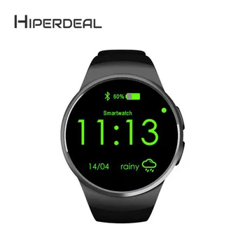 

HIPERDEAL Smart Wristband Watch Phone SIM TF Card Slot with Sleep Heart Rate Monitorin Multi languages Bluetooth WristWatch #T