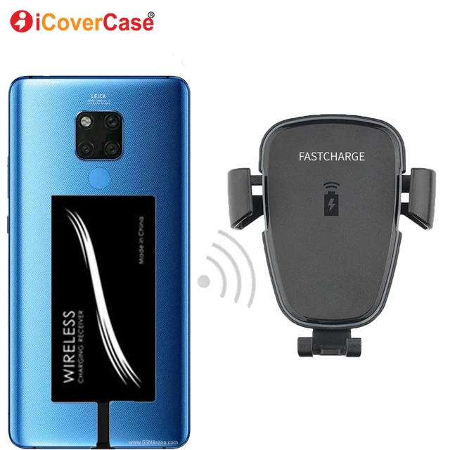 Ook spreken binnen Car Stand Mount Qi Wireless Fast Charger For Huawei Mate 20 Lite 10 Pro  Case Wireless Charging Car Phone Holder For Mate 20 20X|Phone Case &  Covers| - AliExpress