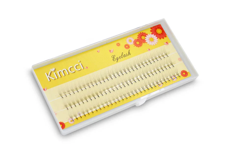 Kimcci ресницы 3 линии 2D/3D/4D/5D/6D термоскрепленные предварительно сделанные объемные вентиляторы из искусственной норки предварительно сделанные русский объем наращивание ресниц поставки