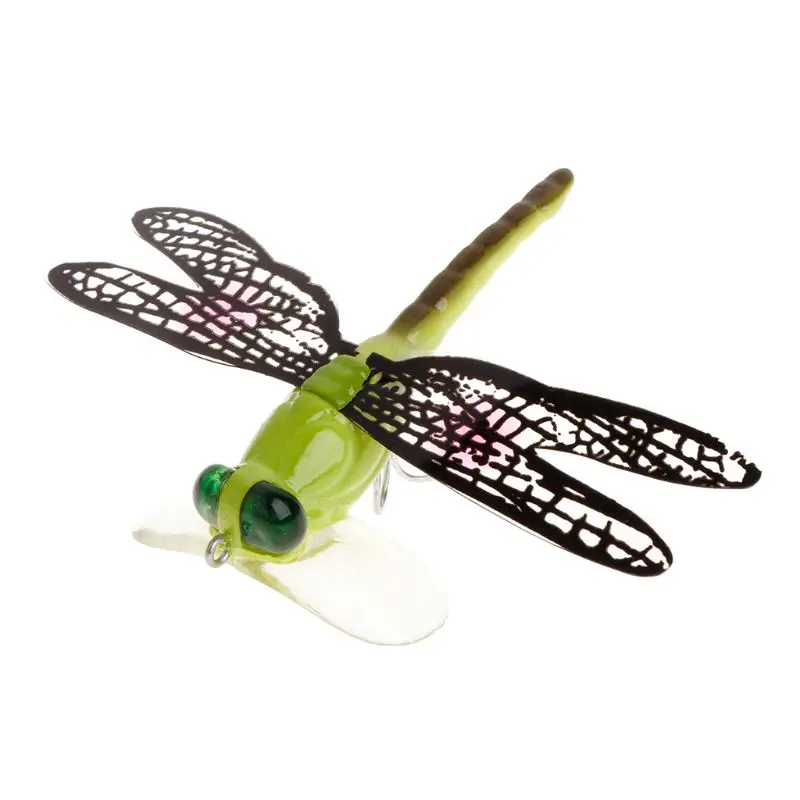 Fishing Bait Dragonfly Artificial Simulated Fly Fishing Lure Colorful