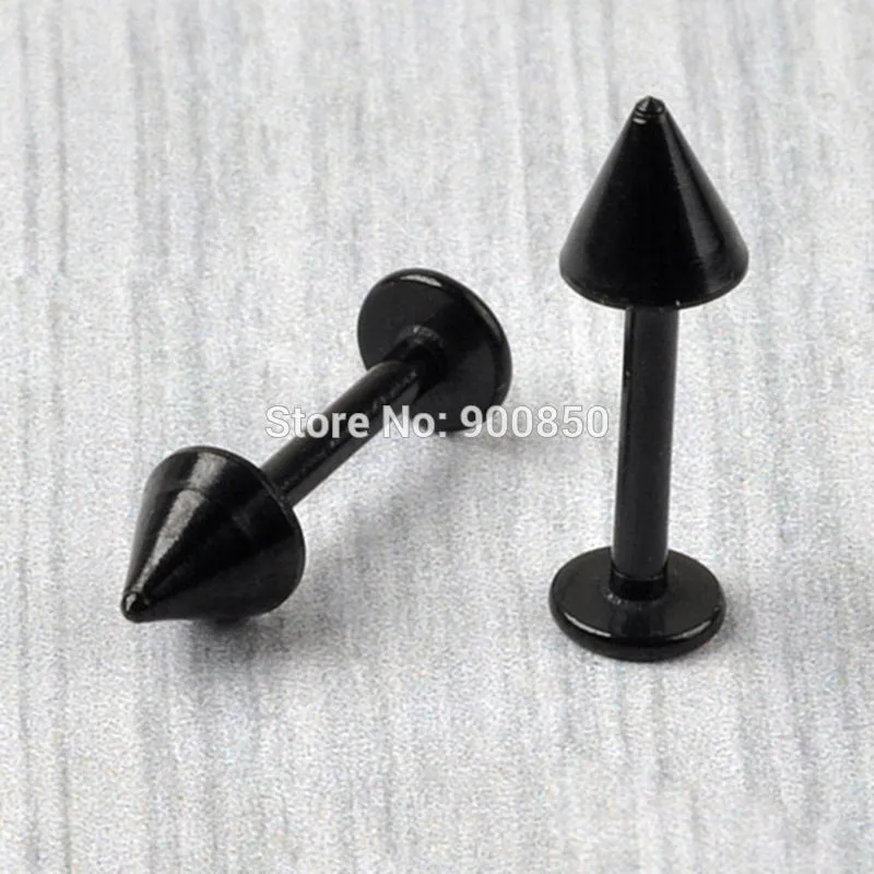 Wholesale 5PCS Spike Piercing Labret Lip Tragus Ear Accessories For Women Men Punk Stylish Casual Ear Studs Body Jewelry