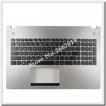 

US FOR ASUS N56 N56V N56VJ N56VM N56VZ Laptop keyboard With C shell Without backlight silver New English