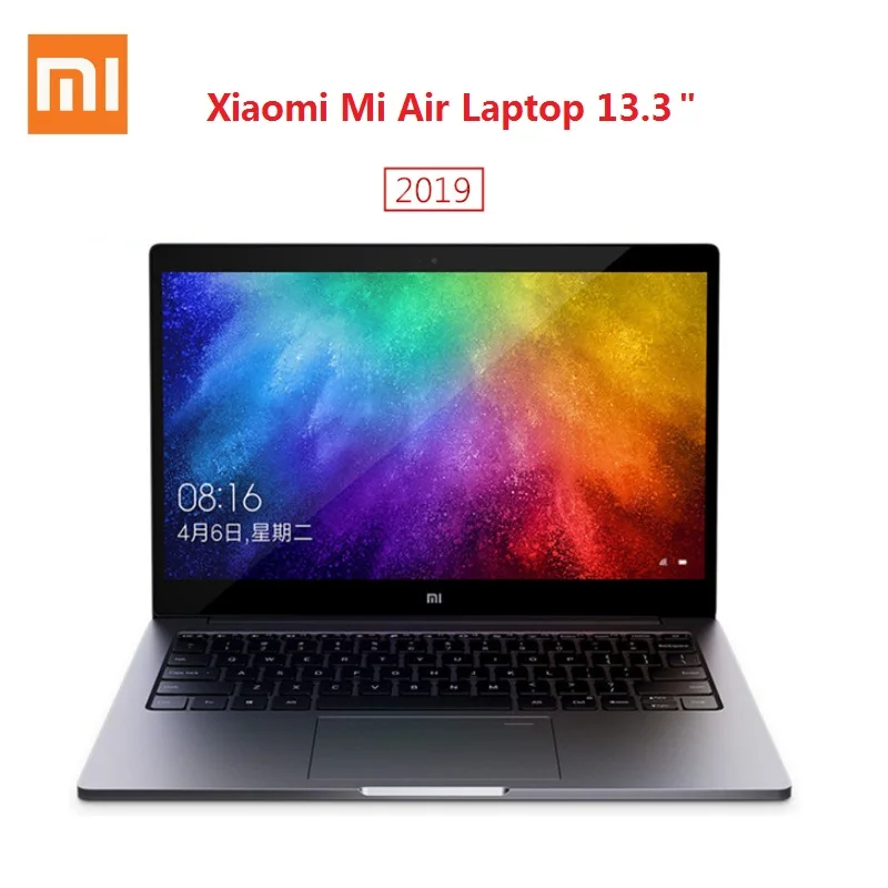 Ноутбук Xiaomi Mi Air 13 3 дюйма Windows 10 Intel Core i5 8250U/i7 8550U NVIDIA GeForce MX250 8 Гб RAM 256 SSD отпечаток