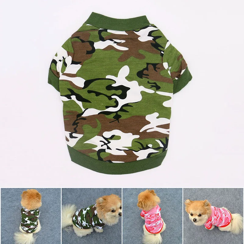

2019 New Spring Puppy Clothes Leisure Dog T Shirt Cotton Hoodies for Small Dogs Cats Pets Chihuahua Poodle Clothing Green Pink