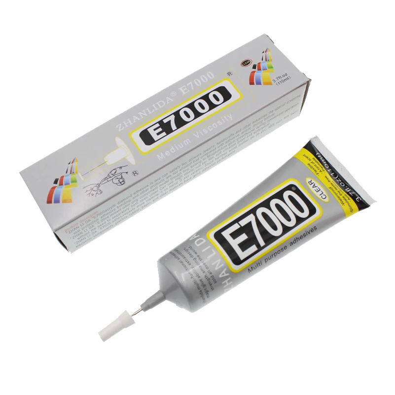 110ML Liquid Glue E7000 E 7000 Adhesive Metal Glass Wood Textile Rubber
